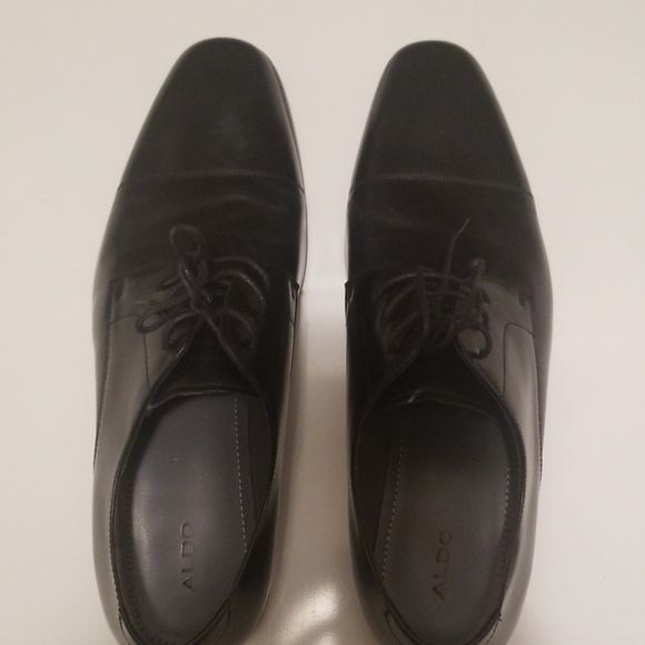 Aldo Men's Black Dress Shoes - Picture 2 of 4